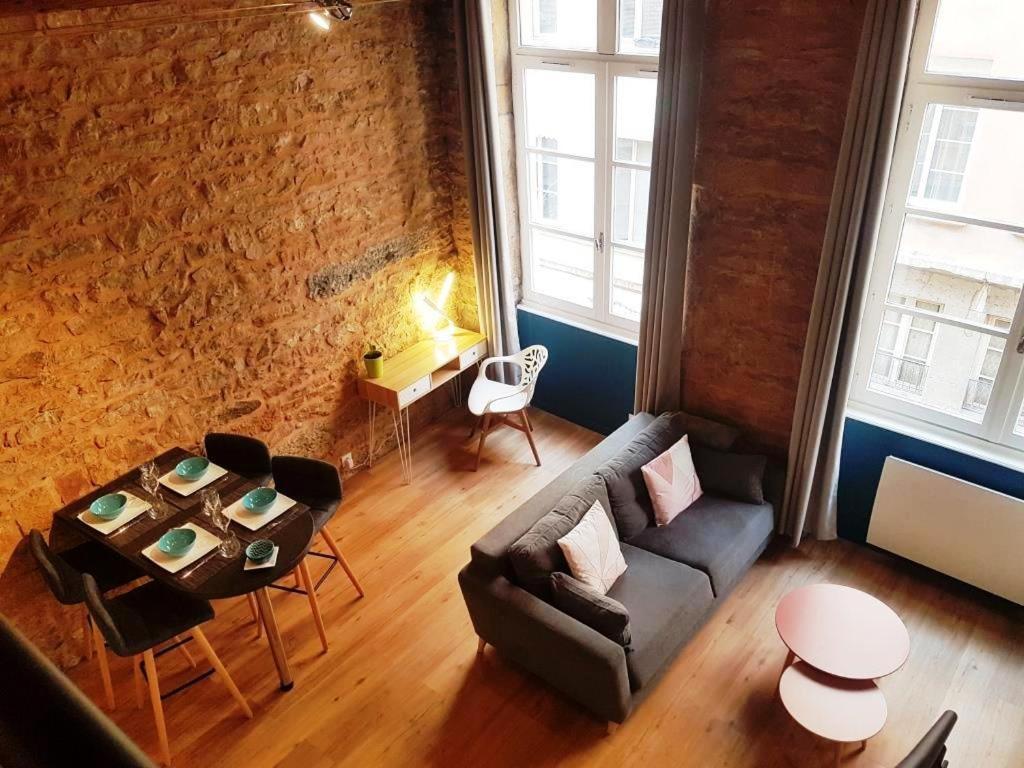 Charmant Appartement Style Canut Pentes Croix Rousse Lyon Exterior photo